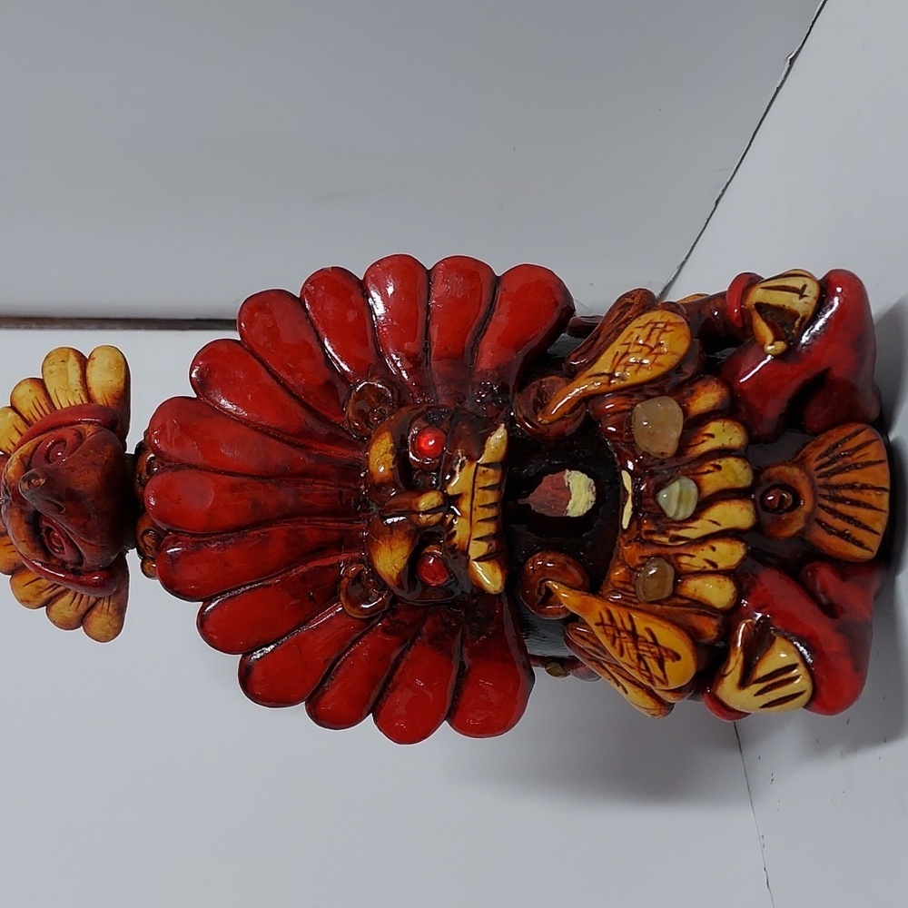 Mexican/Aztec/Mayan Studio Art Ceramic Figure